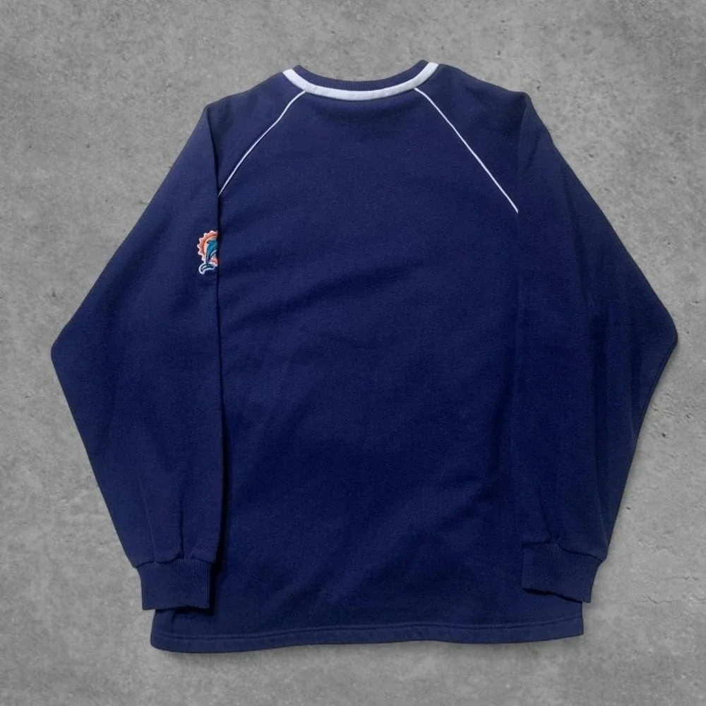 Vintage Zach Thomas Miami Dolphins‎ NFL Players Embroidered Crewneck